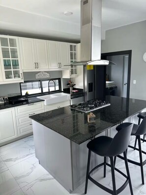 Microwave, oven, stovetop