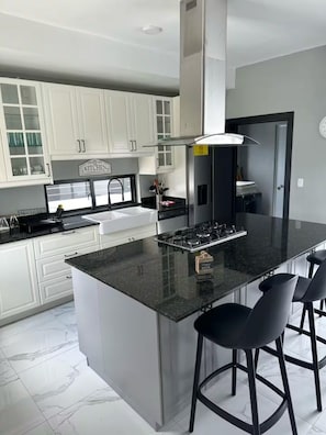 Microwave, oven, stovetop