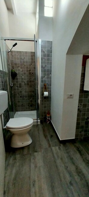 Shower, hair dryer, soap, toilet paper - Renovated apartment 350 meters from the historic center of Modica Bassa. (Modica)
