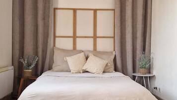 1 chambre, fer et planche Ă repasser, accĂšs Internet, draps fournis