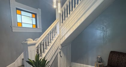 2-bedroom apartment close to uptown Creston with WiFi and off street parking.