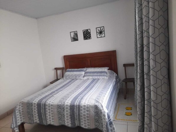 3 habitaciones, internet y ropa de cama 