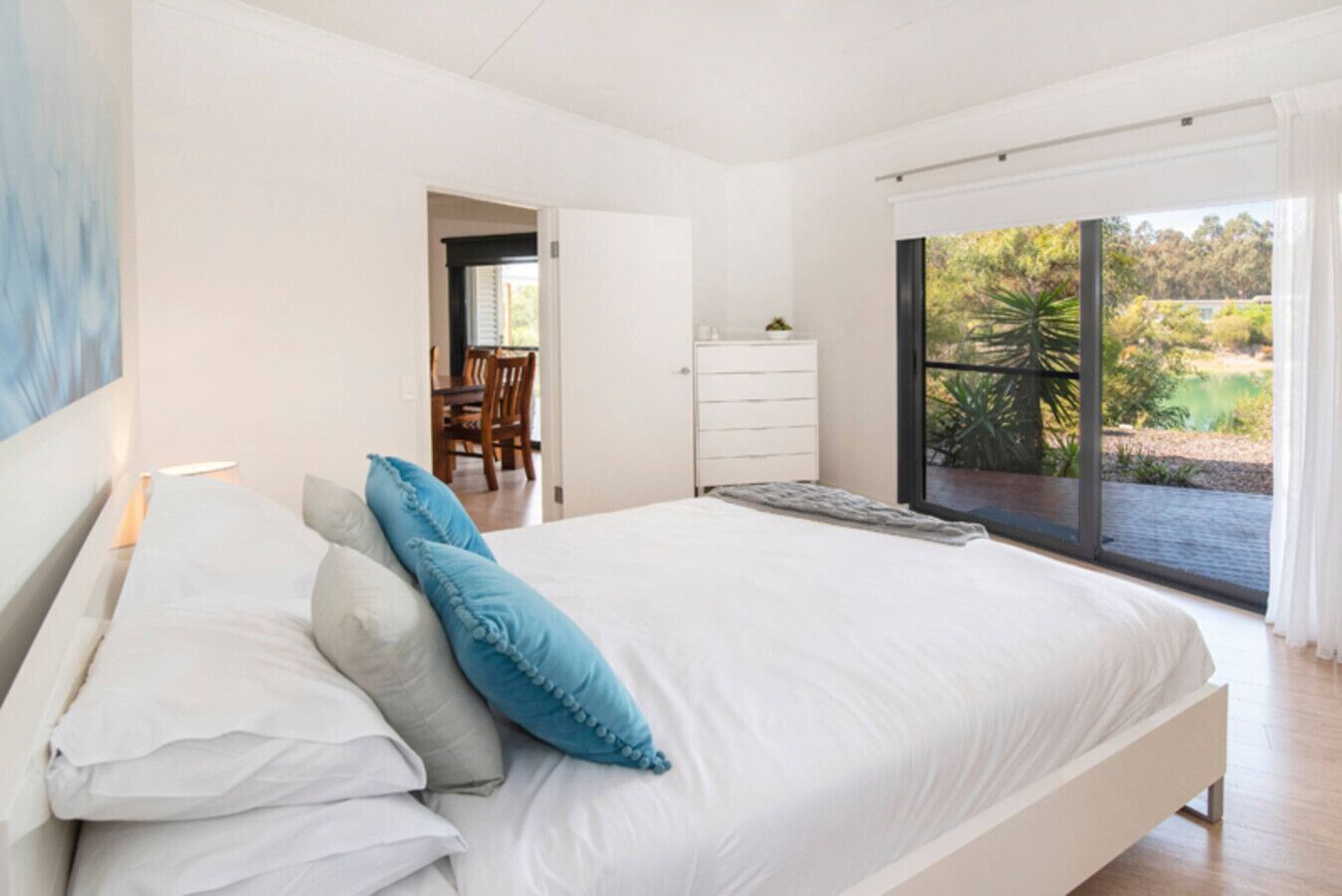 3 bedrooms, iron/ironing board, travel crib, free WiFi