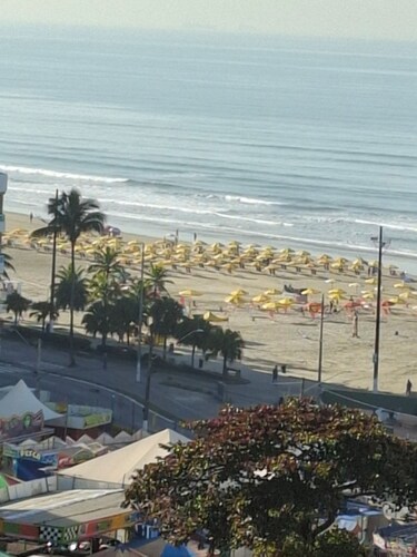2quartos,1Suíte,2 banheiros,varanda vista mar,wifi,rede de balanço, aconchegante