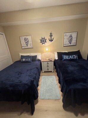 2 bedrooms, desk, iron/ironing board, free WiFi