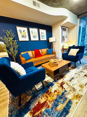 Apartment | 1 bedroom - Highrise Balcony Rooftop Pool Gym Free Parking (Atlanta)