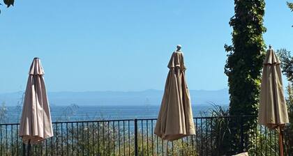 Cute Studio Spectacular-endless Ocean Views charming Depot Hill Capitola Village