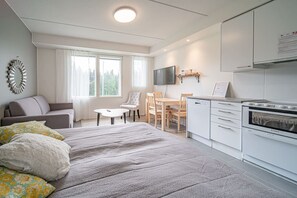 1 Schlafzimmer, Bügeleisen/Bügelbrett, kostenloses WLAN, Bettwäsche