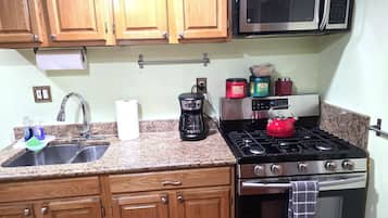 Microwave, oven, stovetop