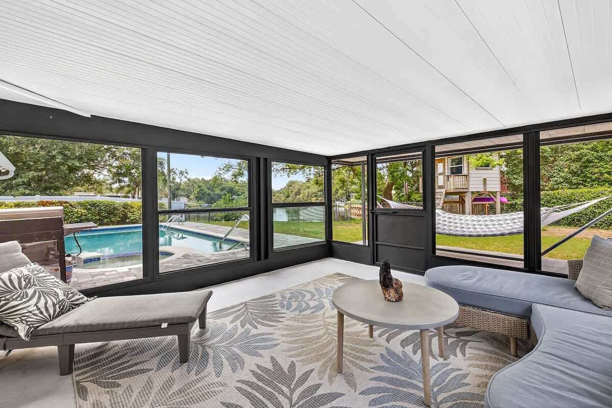 Alberca al aire libre 