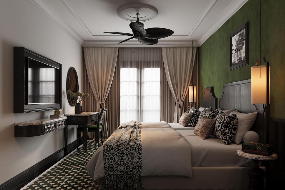 Egyptian cotton sheets, premium bedding, minibar, in-room safe