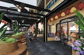Lobby sitting area