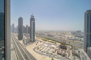Appartement Luxe, balcon, vue ville | Vue depuis le balcon