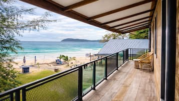 Utsikt mot havet/stranden