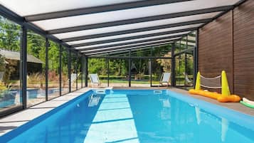 Piscine couverte, piscine chauffée
