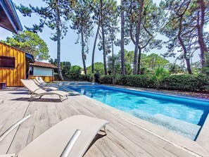 Una piscina climatizada