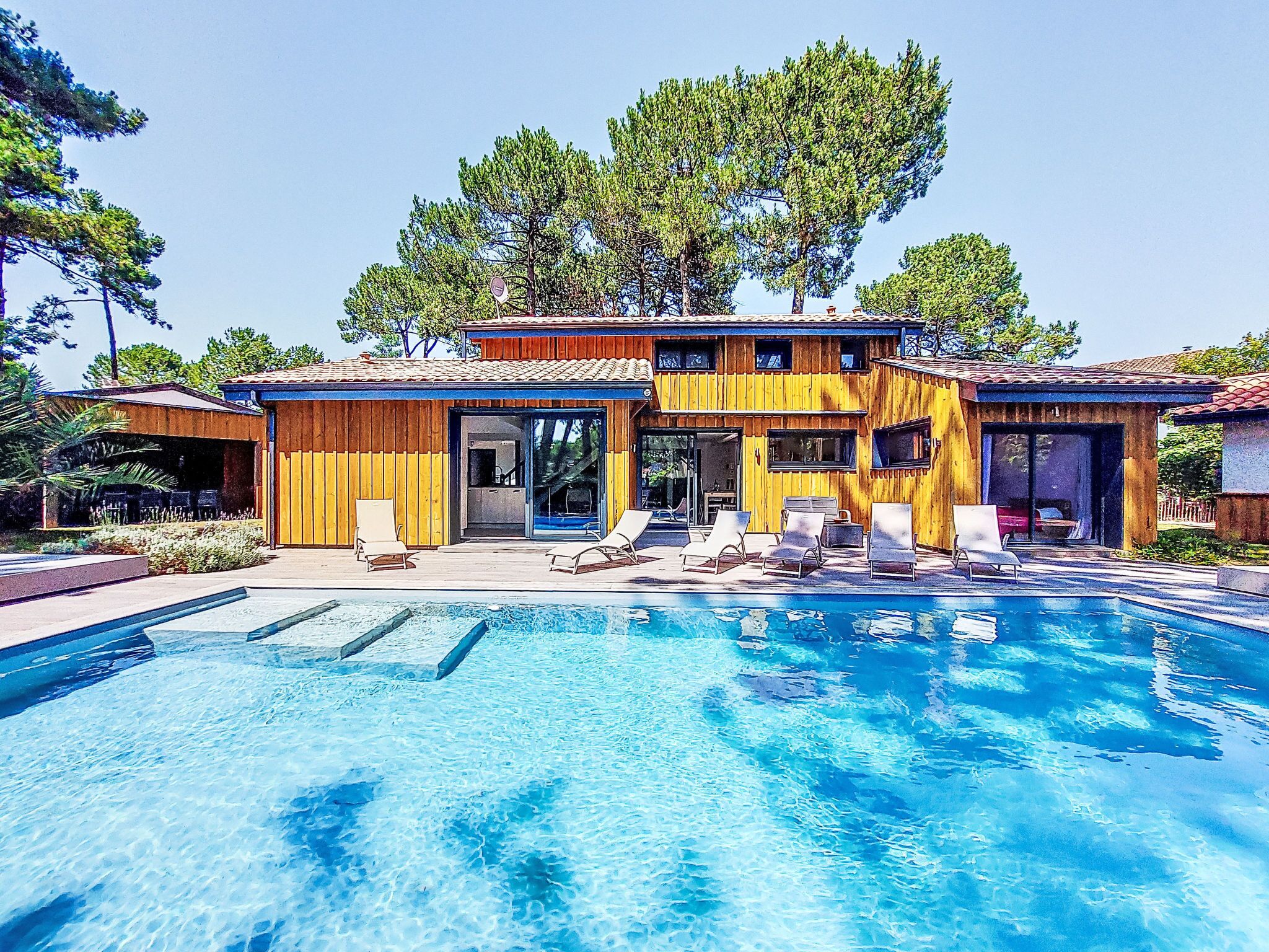 Piscine chauffée