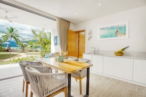 Apartment, 1 Schlafzimmer, Balkon, Meerblick | Eigene Küche