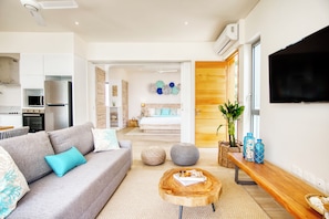 Apartment, 1 Bedroom, Balcony, Ocean View | In-room safe, iron/ironing board, free WiFi - Pineapple Beach Villas (Mahé Island)