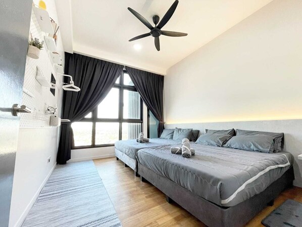 1 dormitorio, tabla de planchar con plancha, wifi gratis y ropa de cama