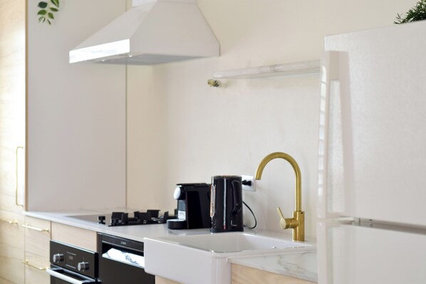 Microwave, oven, dishwasher