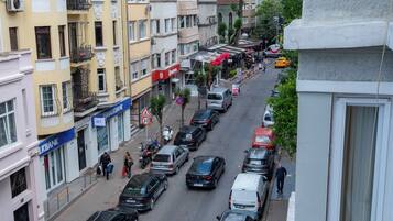 Blick von der Unterkunft