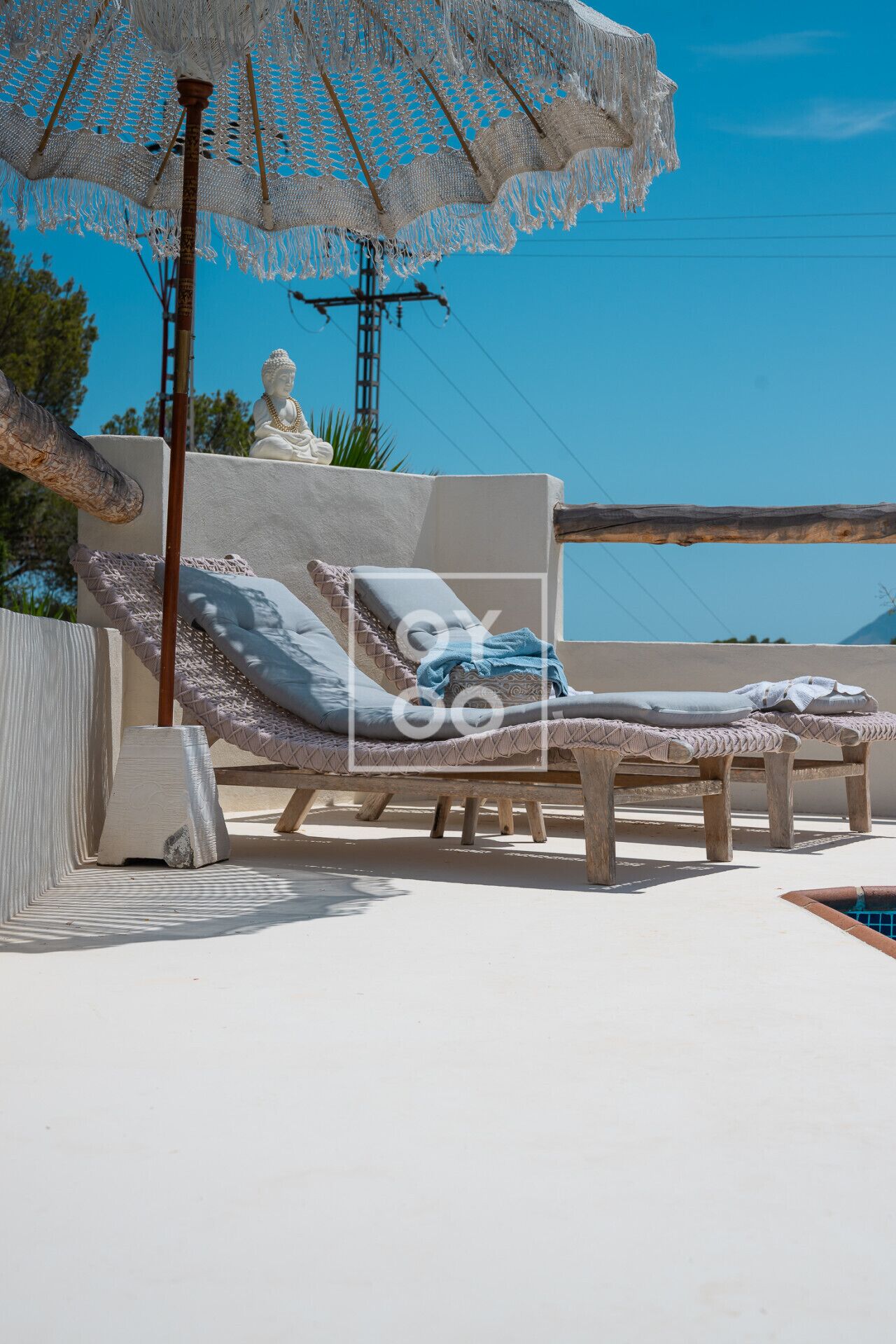 Àrea exterior de l'allotjament