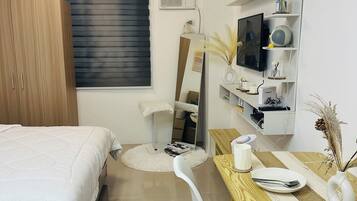 1 bedroom, Internet, bed sheets