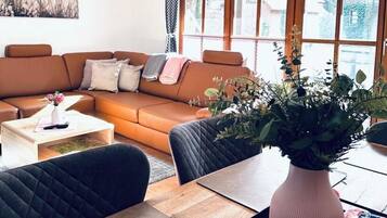 TV connectée, cheminée, jeux vidéo, table de tennis de table