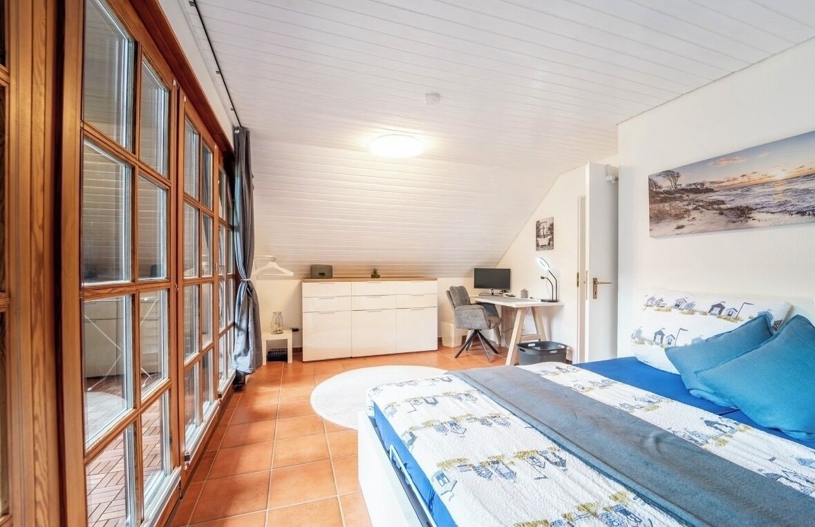 2 Schlafzimmer, Schreibtisch, kostenloses WLAN, Bettwäsche