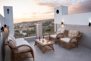 Terrace/patio - Atalaya Sunset Ocean View Tenerife365 (Adeje)