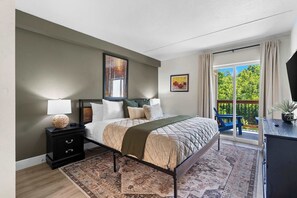 3 habitaciones, decoración personalizada y muebles diferentes 