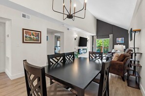 Condo, Multiple Beds, Balcony (403 Veterans 389/391) | Dining - Creekside Duo Near the Landing (Branson)