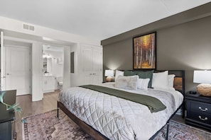 2 habitaciones, decoración personalizada y muebles diferentes 