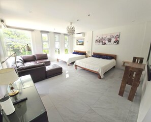 Family Studio Suite, City View | Laptop workspace, free WiFi - Leribi Hotel and Restaurant (Tagaytay)