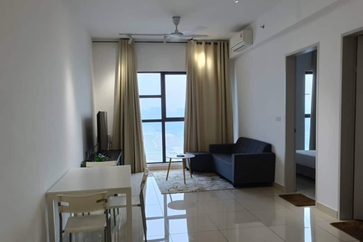 Deluxe-Apartment, Stadtblick | Wohnbereich