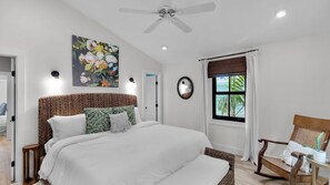 3 slaapkamers, een bureau, een strijkplank/strijkijzer, gratis wifi