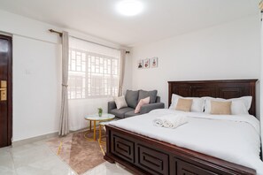 1 chambre, fer et planche à repasser, Wi-Fi, draps fournis