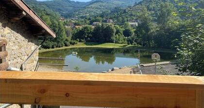 Petit havre de paix face au lac et forĂȘt attenante
