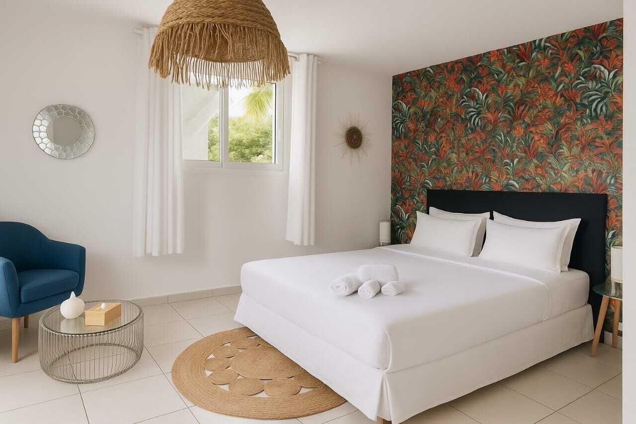 4 chambres, fer et planche à repasser, Wi-Fi gratuit, draps fournis
