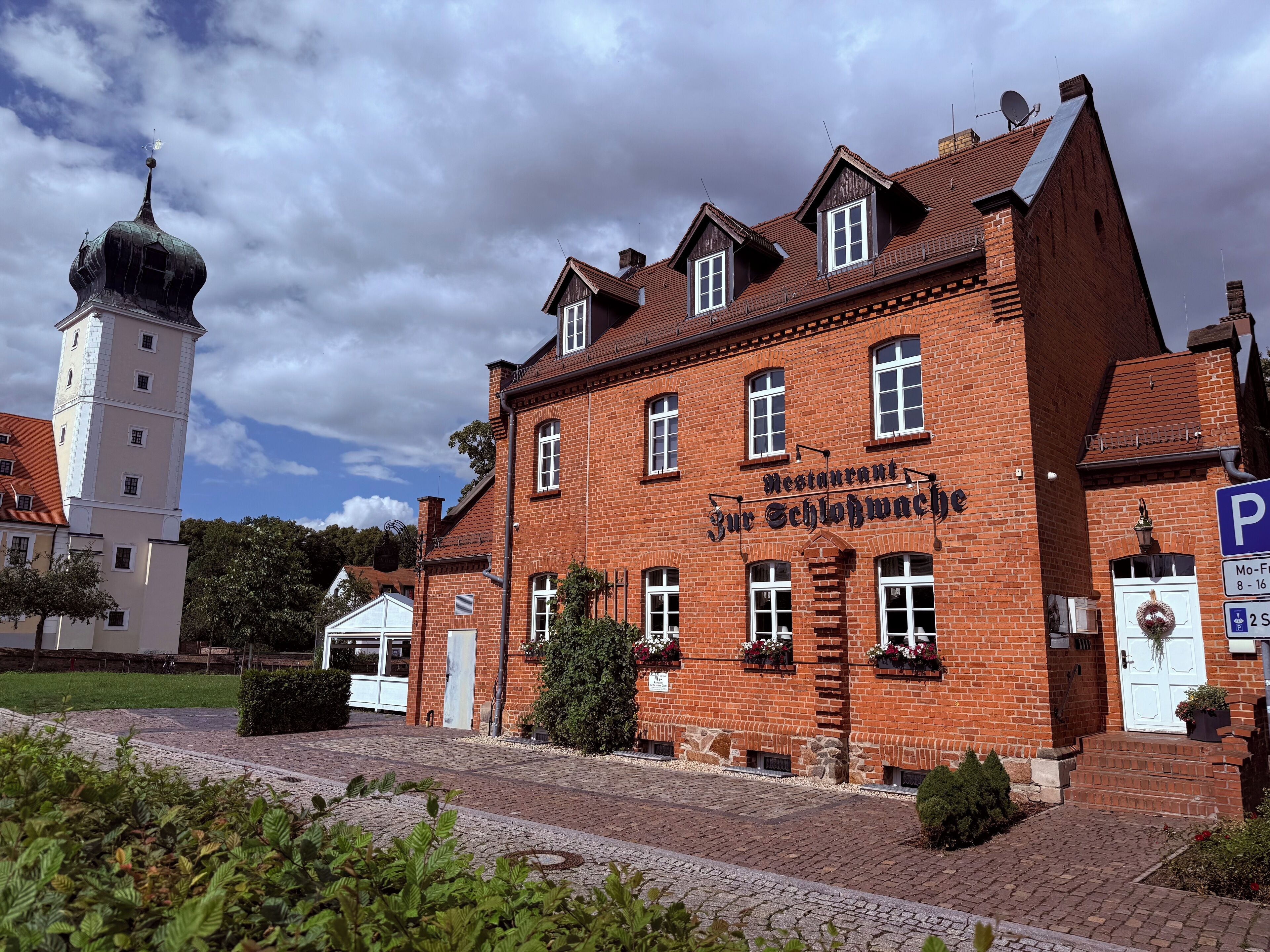 Fassade der Unterkunft