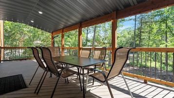 Cabin, Multiple Beds, Balcony, Garden View (Peaceful Timbers Getaway) | View from room