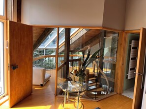 Interior - Magnificient view on the St-Lawrence river with private beach (Lévis)