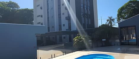 Departamento familiar | Alberca | Alberca al aire libre