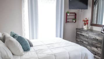 3 chambres, bureau, fer et planche Ă repasser, Wi-Fi gratuit