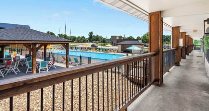 Poolside Near the Landing For 2