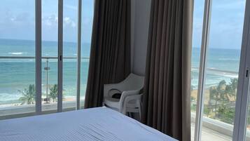 Apartment, Balcony, Sea View | Iron/ironing board, free WiFi