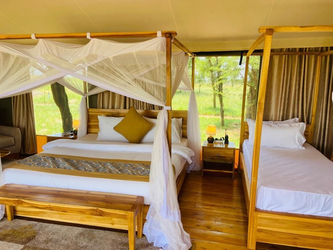 Quarto conforto | Área de estar