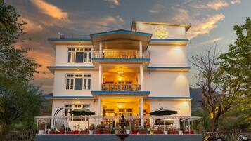 Voorkant van accommodatie