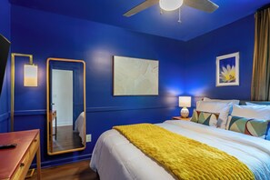 4 dormitorios, escritorio, wifi gratis y ropa de cama